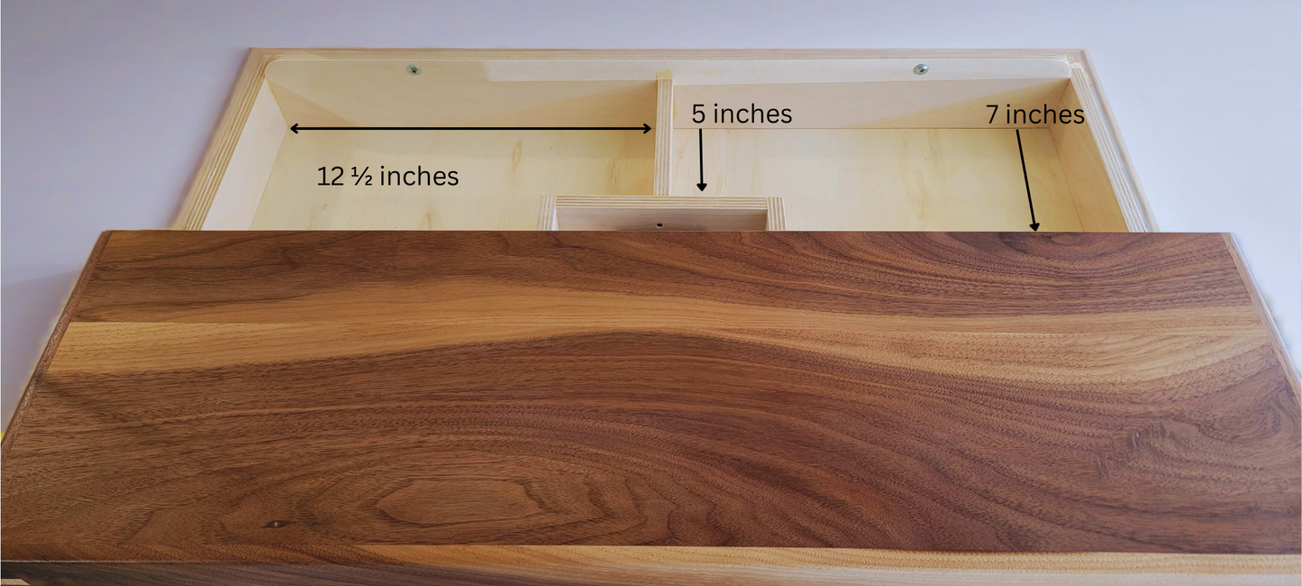 Concealment Floating Shelf, Wall Shelf with Secret Compartment