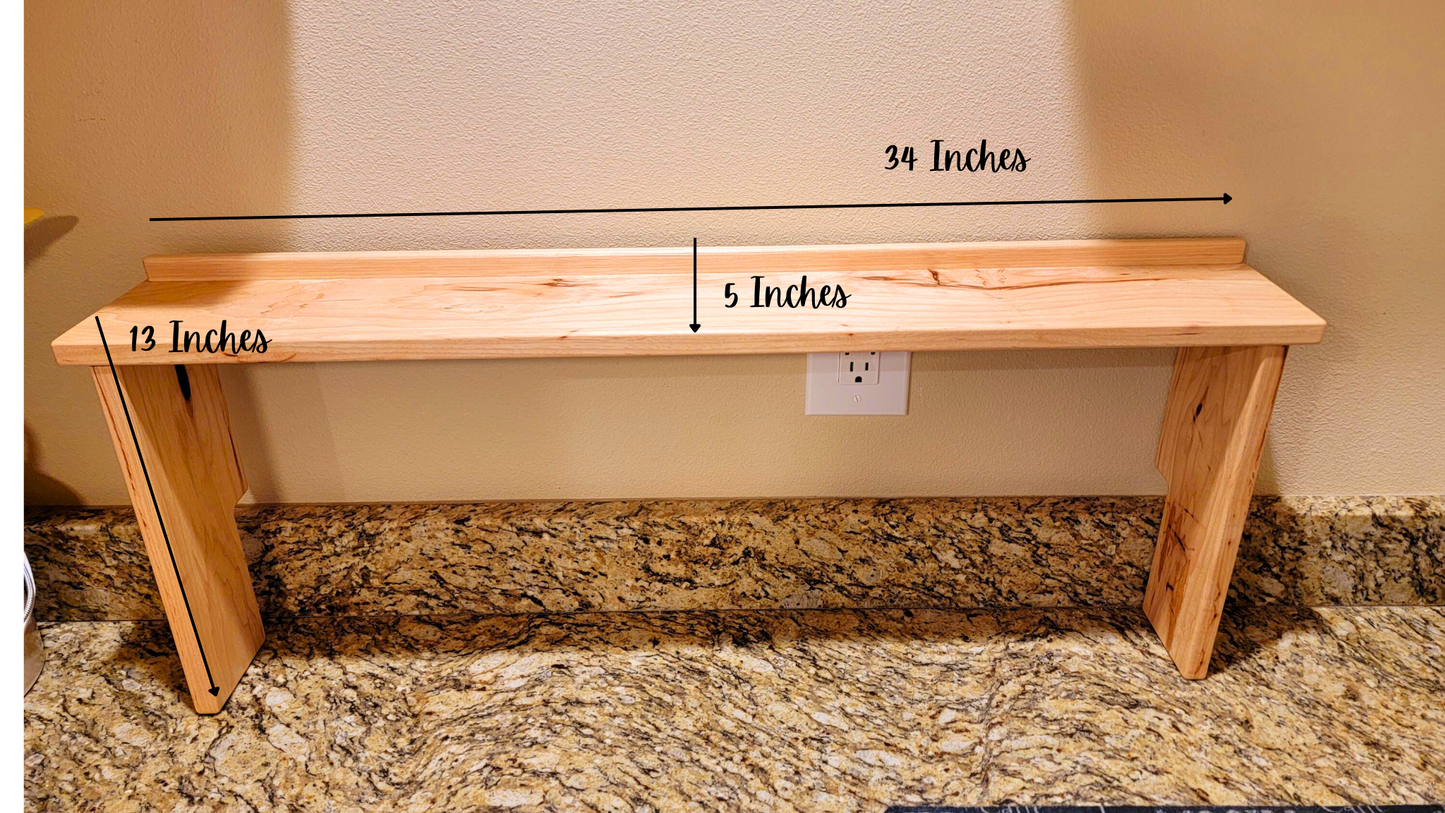 Spice Rack Above the Oven