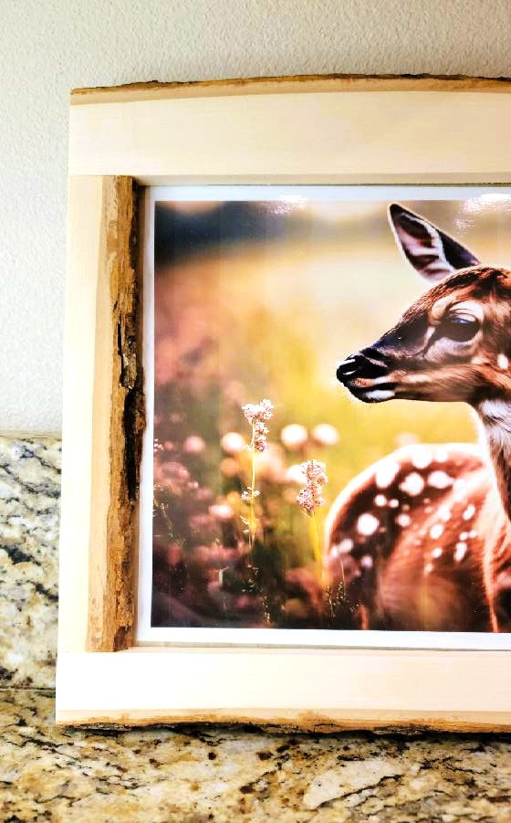 Live Edge Picture Frame