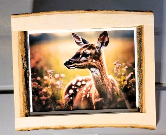Live Edge Picture Frame