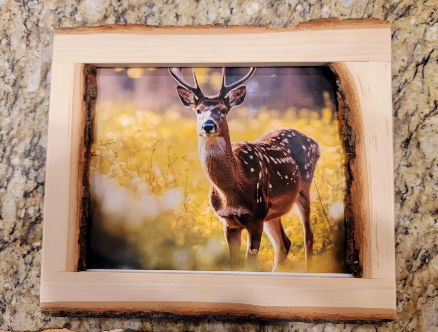 Live Edge Picture Frame