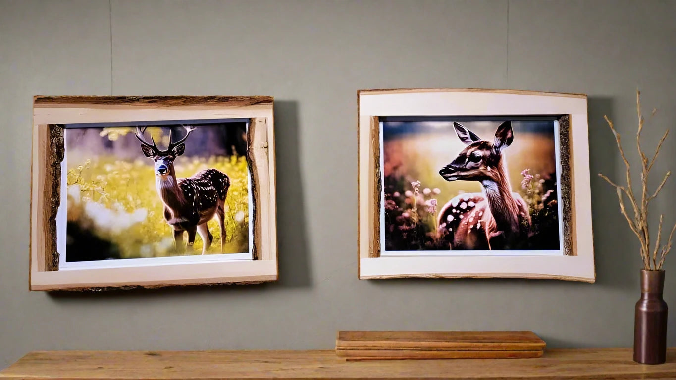 Live Edge Picture Frame